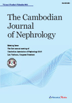 The Cambodian and International Seminar for Nephrology and Dialysis 2015