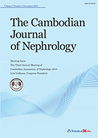The Cambodian and International Seminar for Nephrology and Dialysis 2018